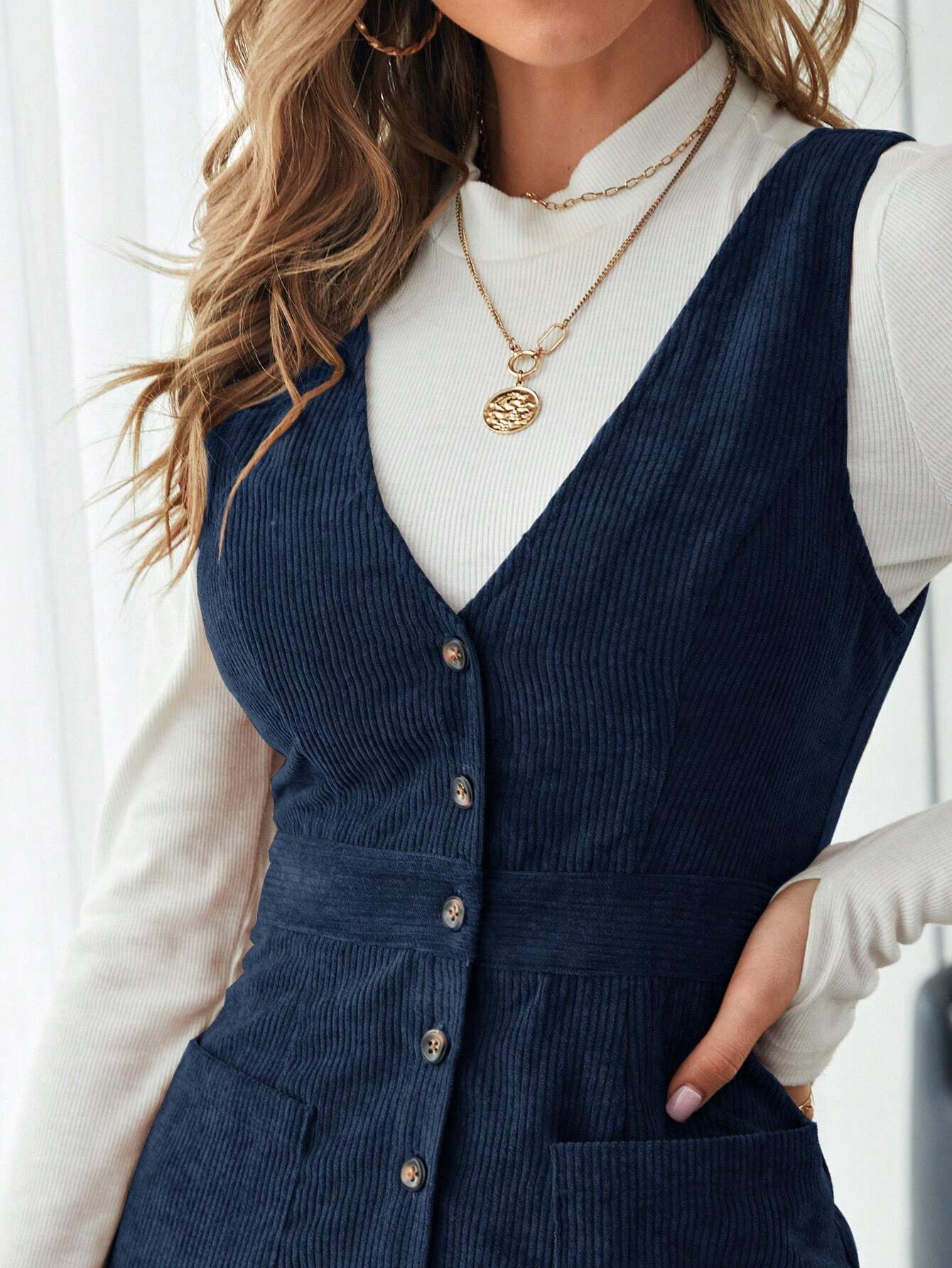 Corduroy Dress