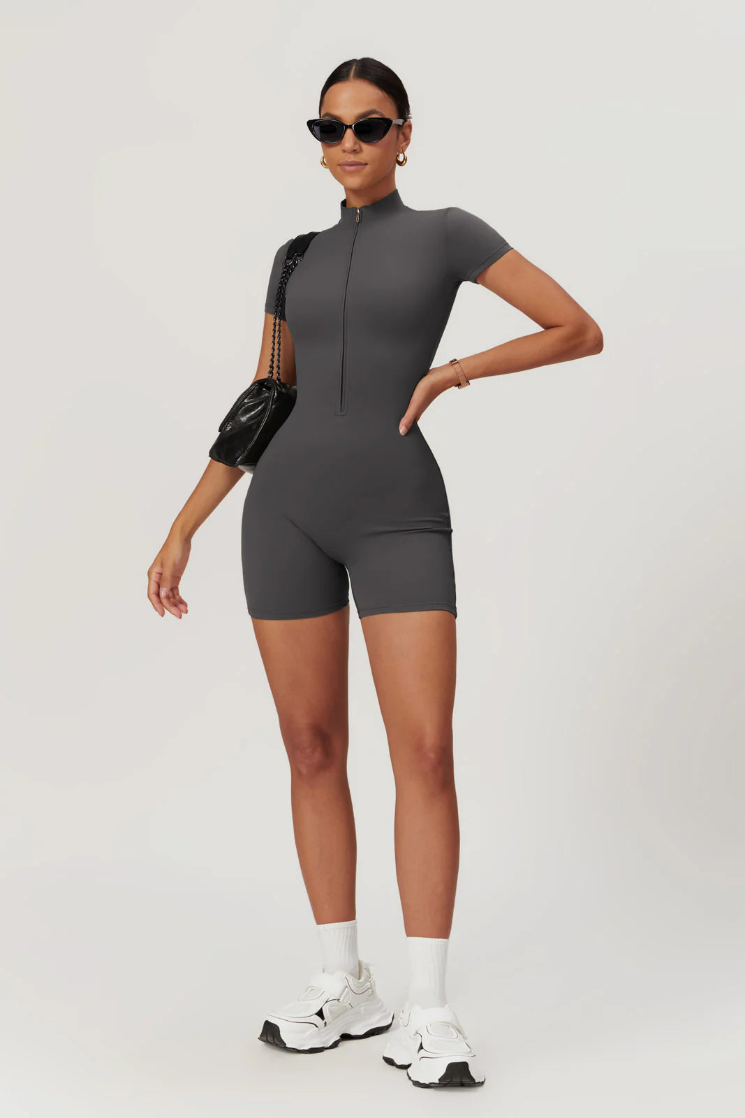 Elysian Romper - Grey