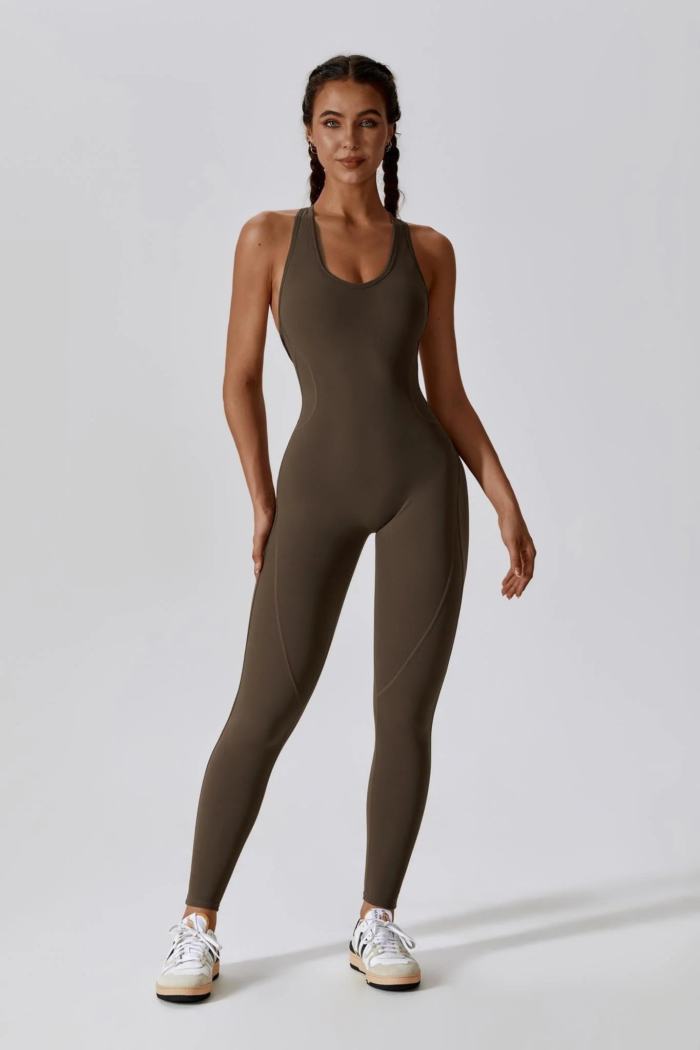 Aquila Jumpsuit - Coffee