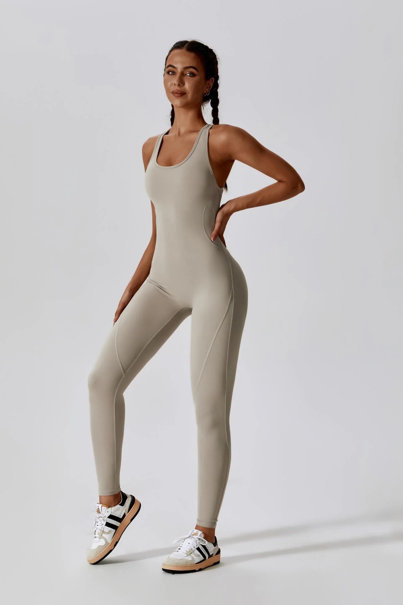 Aquila Jumpsuit - Taupe